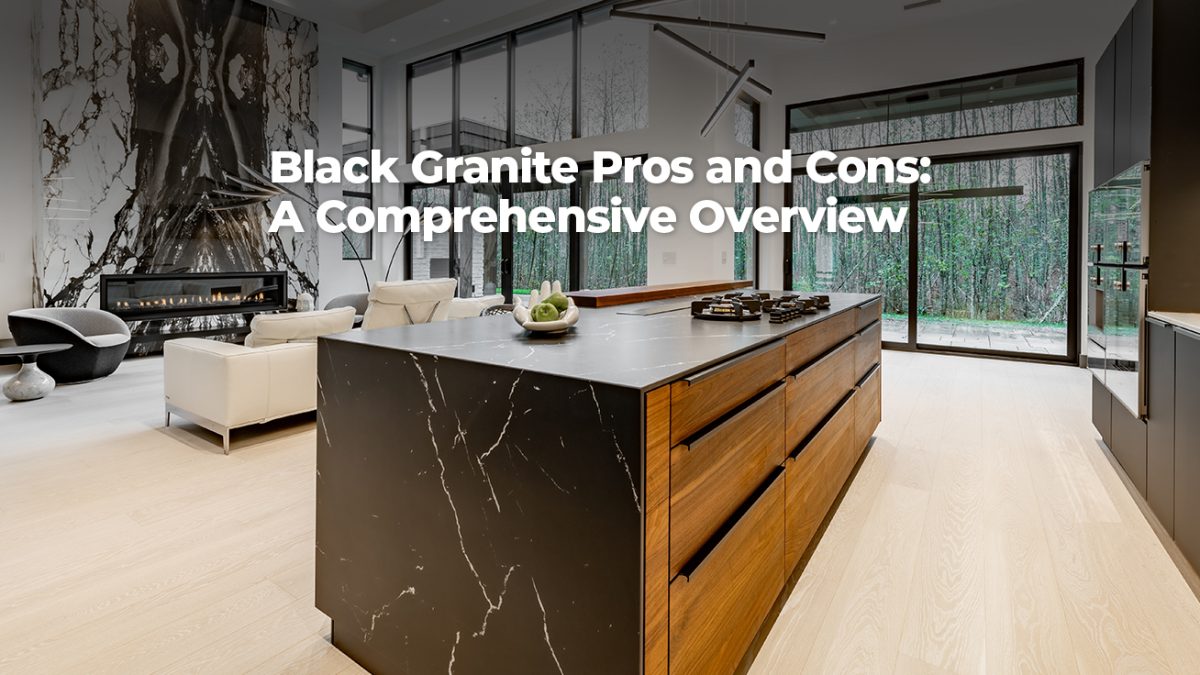 Black Granite kitchen